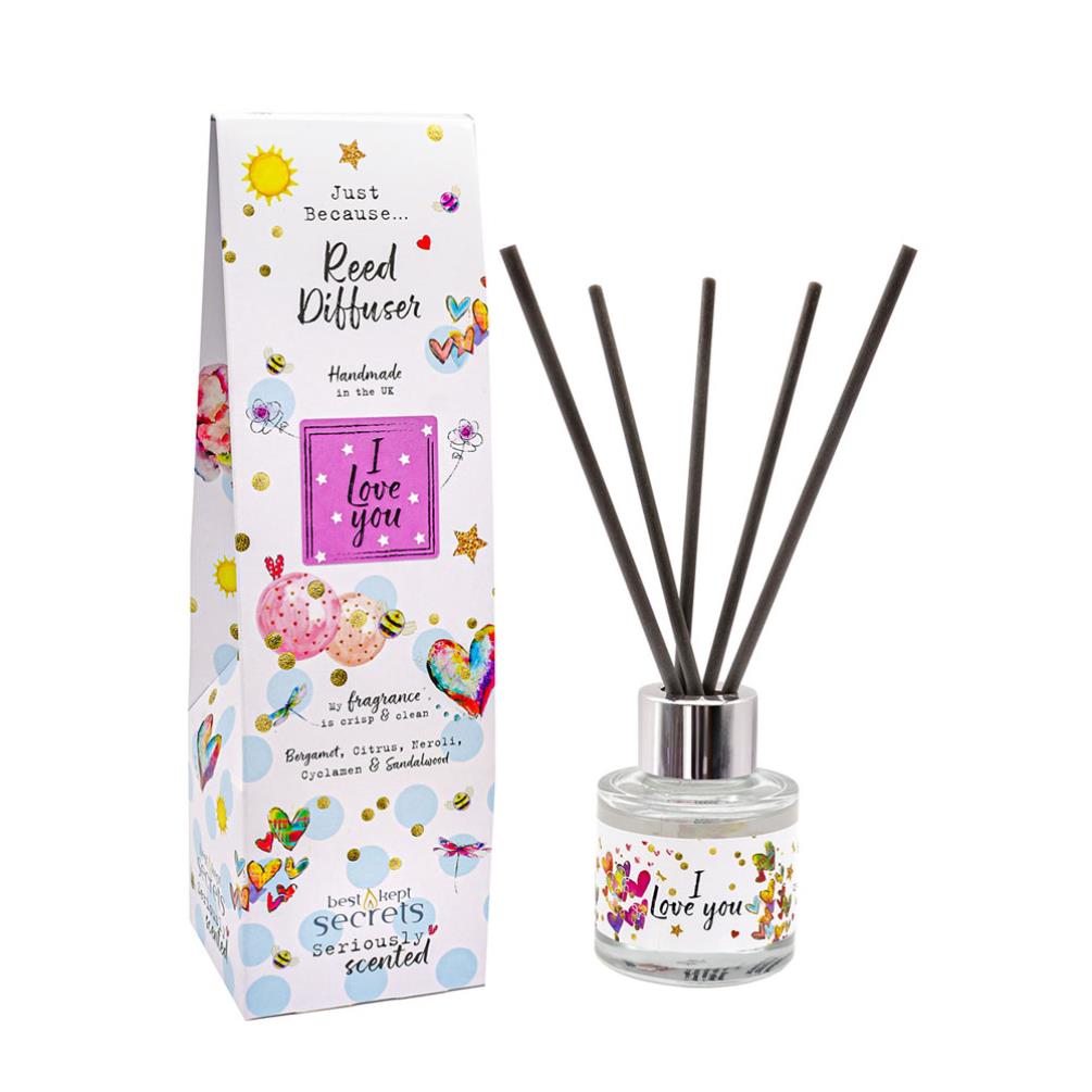 Best Kept Secrets I Love You Sparkly Reed Diffuser - 50ml £8.99